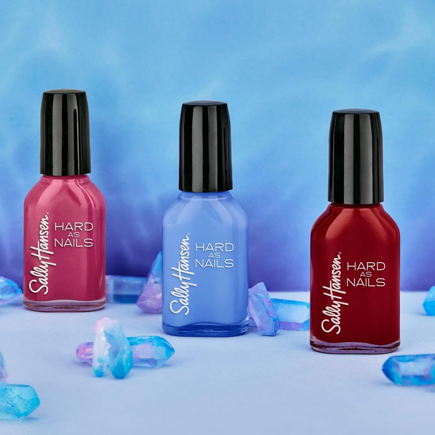 imageSally Hansen Hard as Nails Nail Polish Crystal Clear 045 Fluid Ounce700 Impenetrablue