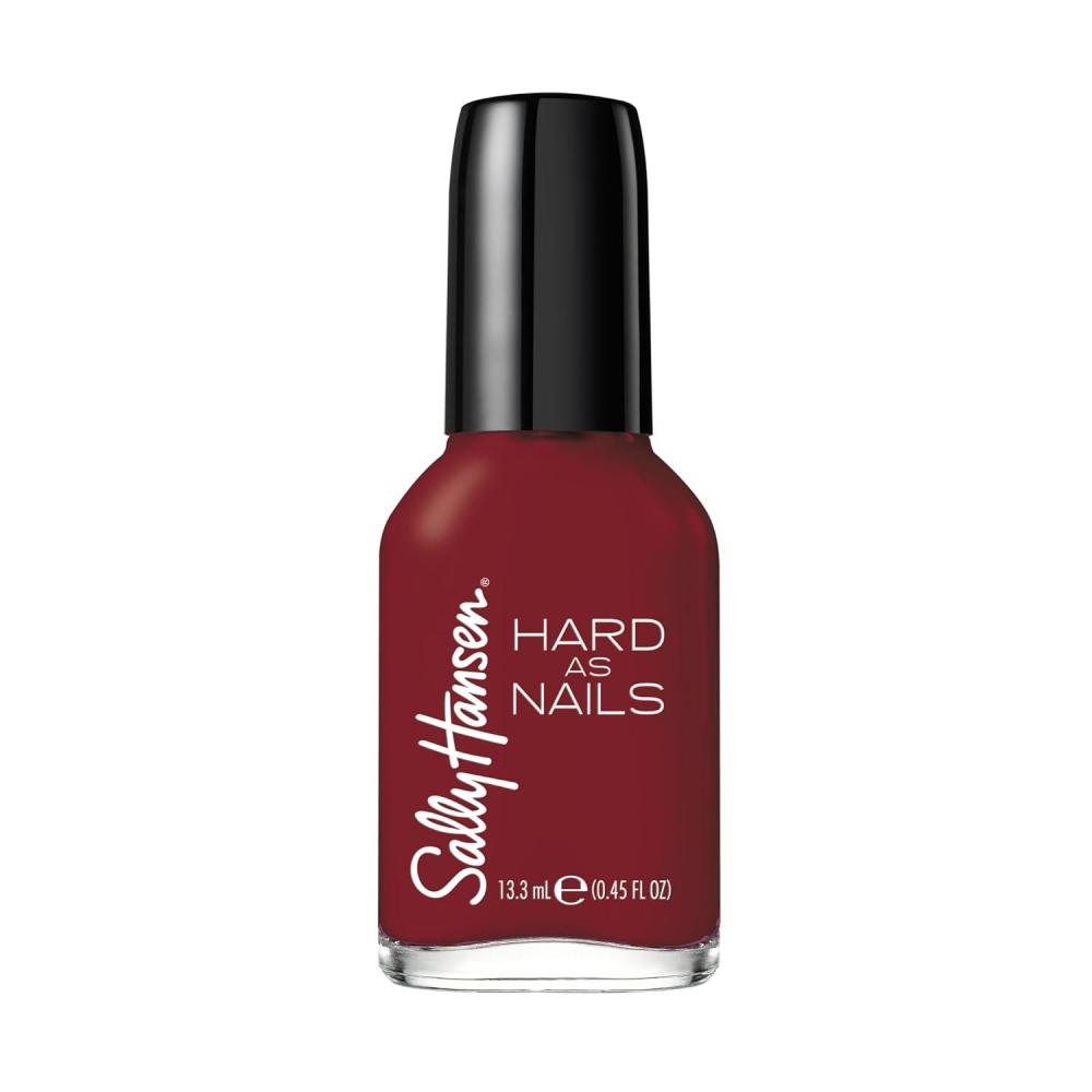 imageSally Hansen Hard as Nails Nail Polish Crystal Clear 045 Fluid Ounce280 Strongher