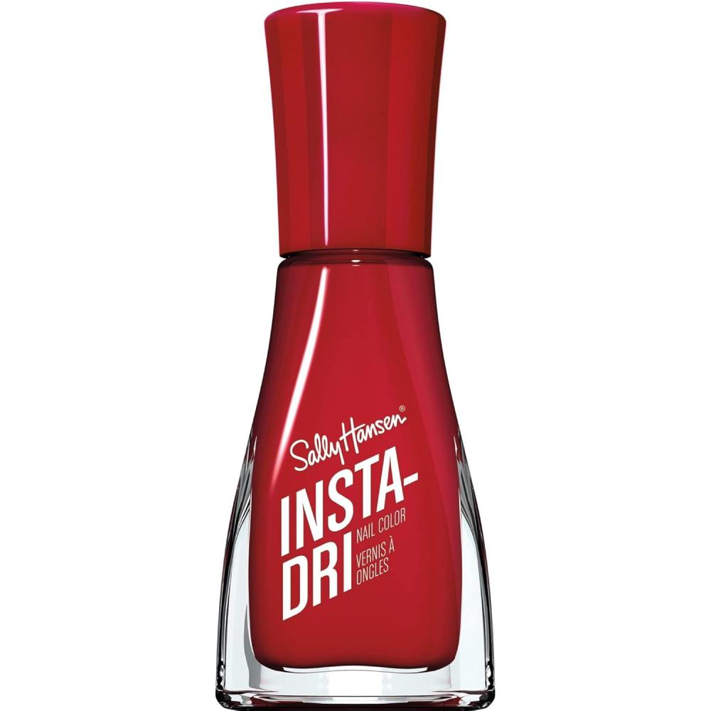 imageSally Hansen InstaDri ASAP Apple Quick Dry Long Lasting StreakFree Shine Red Nail PolishASAP Apple