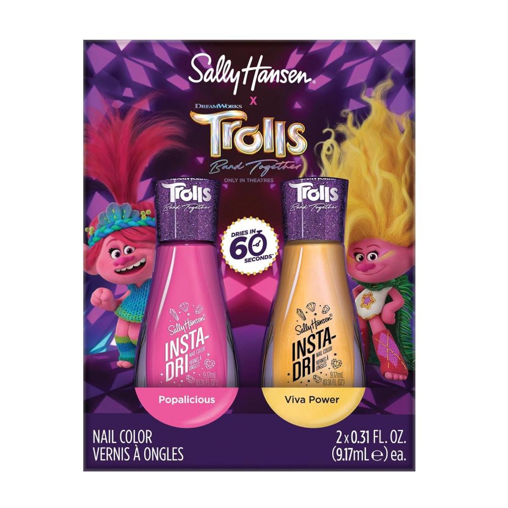 imageSally Hansen InstaDri x Trolls Nail Polish Collection  Duo Pack