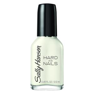 Sally Hansen Hard as Nails Nail Polish, Crystal Clear, 0.45 Fluid Ounce(110 Hard to get)