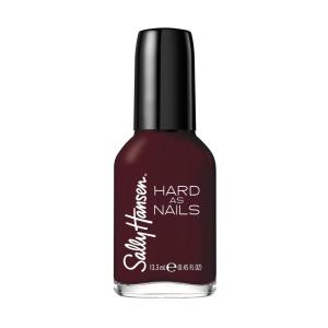 Sally Hansen Hard as Nails Nail Polish, Crystal Clear, 0.45 Fluid Ounce(460 Garnet Attention)