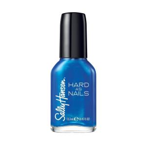 Sally Hansen Hard as Nails Nail Polish, Crystal Clear, 0.45 Fluid Ounce(720 Sturdy Sapphire)