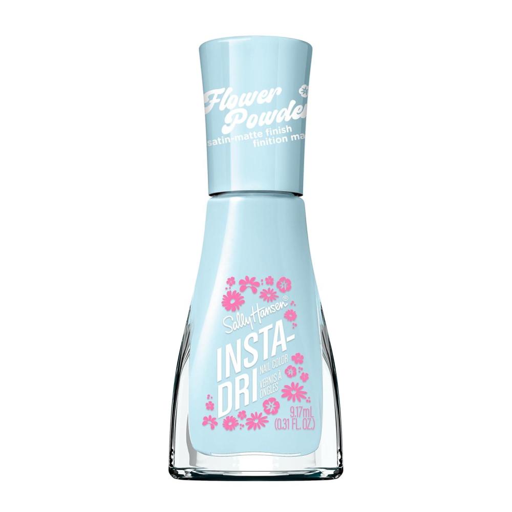 imageSally Hansen InstaDri Flower Powder Breezy Buds Nail Polish Dries in 60 Seconds One Coat SatinMatte Finish