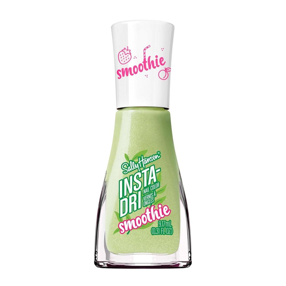 imageSally Hansen InstaDri the Smoothie Hatcha Matcha Nail Polish  Dries in 60 Seconds  One Coat  SatinMatte Finish