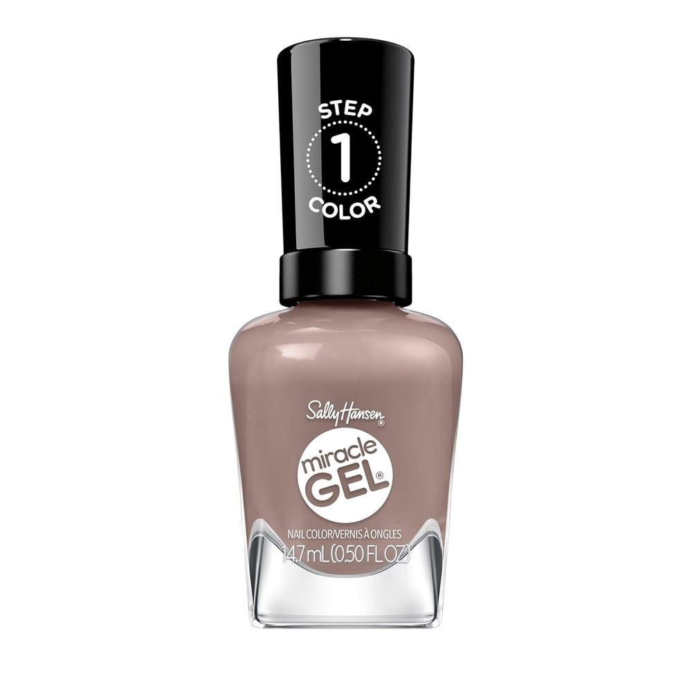 image:imageSally Hansen Miracle Gel Supercharged Glam Steel the Scene LongLasting Nail Polish With Beautiful Colors Shiny Manicure 052oz