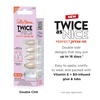 Sally Hansen Perfect Press-Ons, Twice as Nice, Double Chill, Fake Nails, With Vitamin E & B5, Salon-Quality Manicure, Easy to Apply