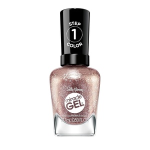 Sally Hansen Miracle Gel Supercharged Glam, Gilded Gossip, Long-Lasting Nail Polish, With Beautiful Colors, Shiny Manicure, 0.52oz