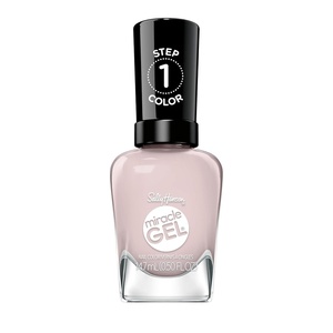 Sally Hansen Miracle Gel Supercharged Glam, Show Stop-Pearl, Long-Lasting Nail Polish, With Beautiful Colors, Shiny Manicure, 0.52oz