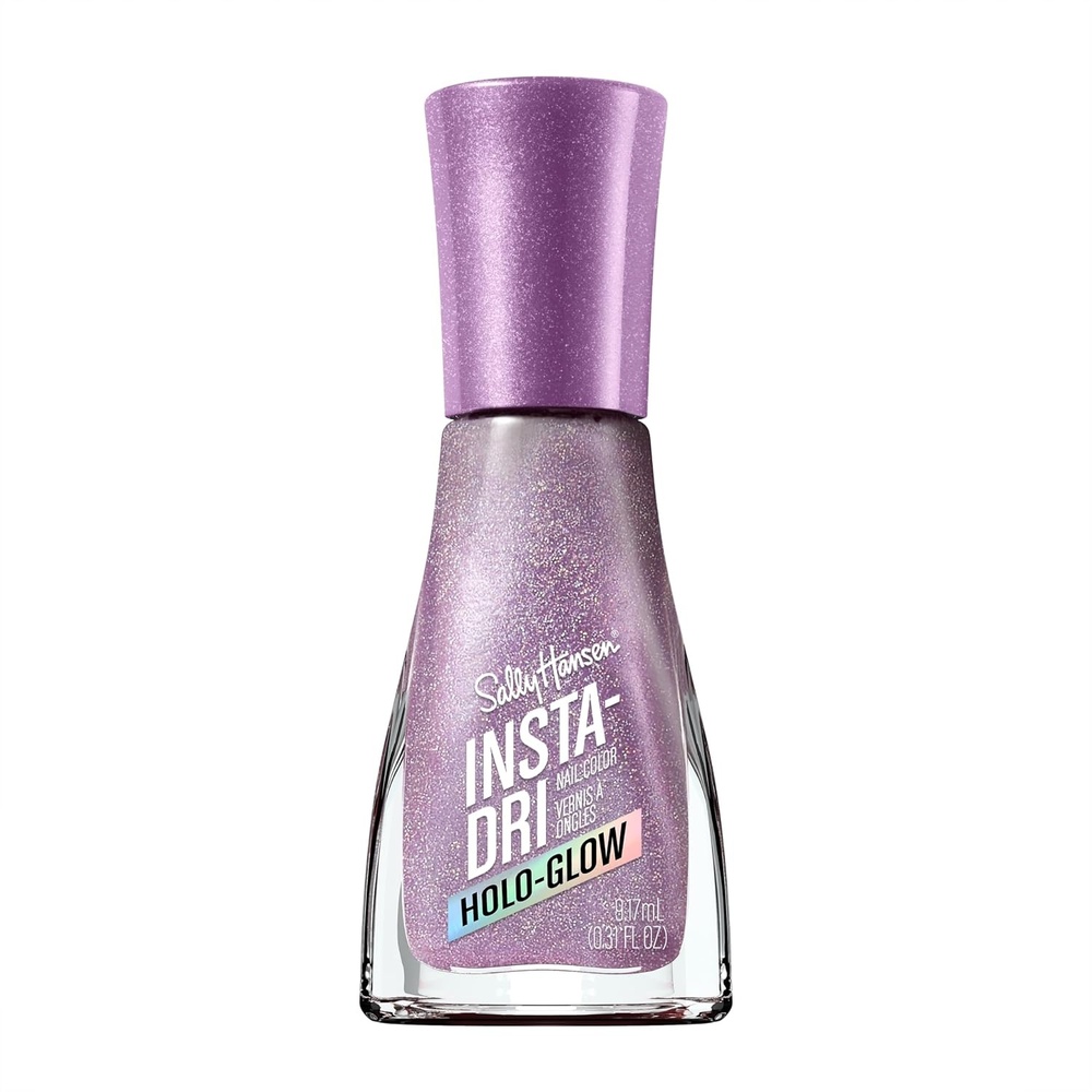 image:imageSally Hansen InstaDri Color Shift Turn The Violet Up Highly Pigmented Quick Dry Nail Polish 3in1 Formula Easy to Apply 032oz102 Lustrous Lilac