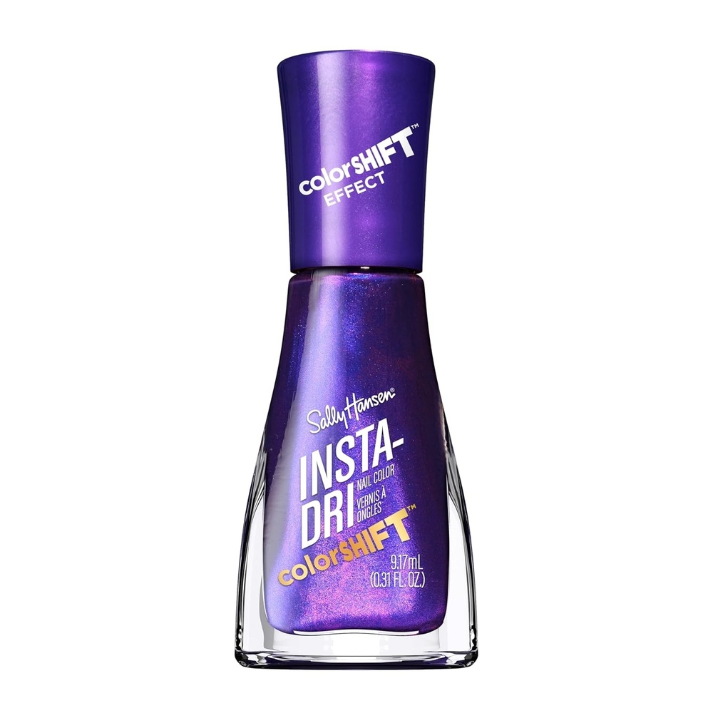 image:imageSally Hansen InstaDri Color Shift Turn The Violet Up Highly Pigmented Quick Dry Nail Polish 3in1 Formula Easy to Apply 032oz153 Turn the Violet Up