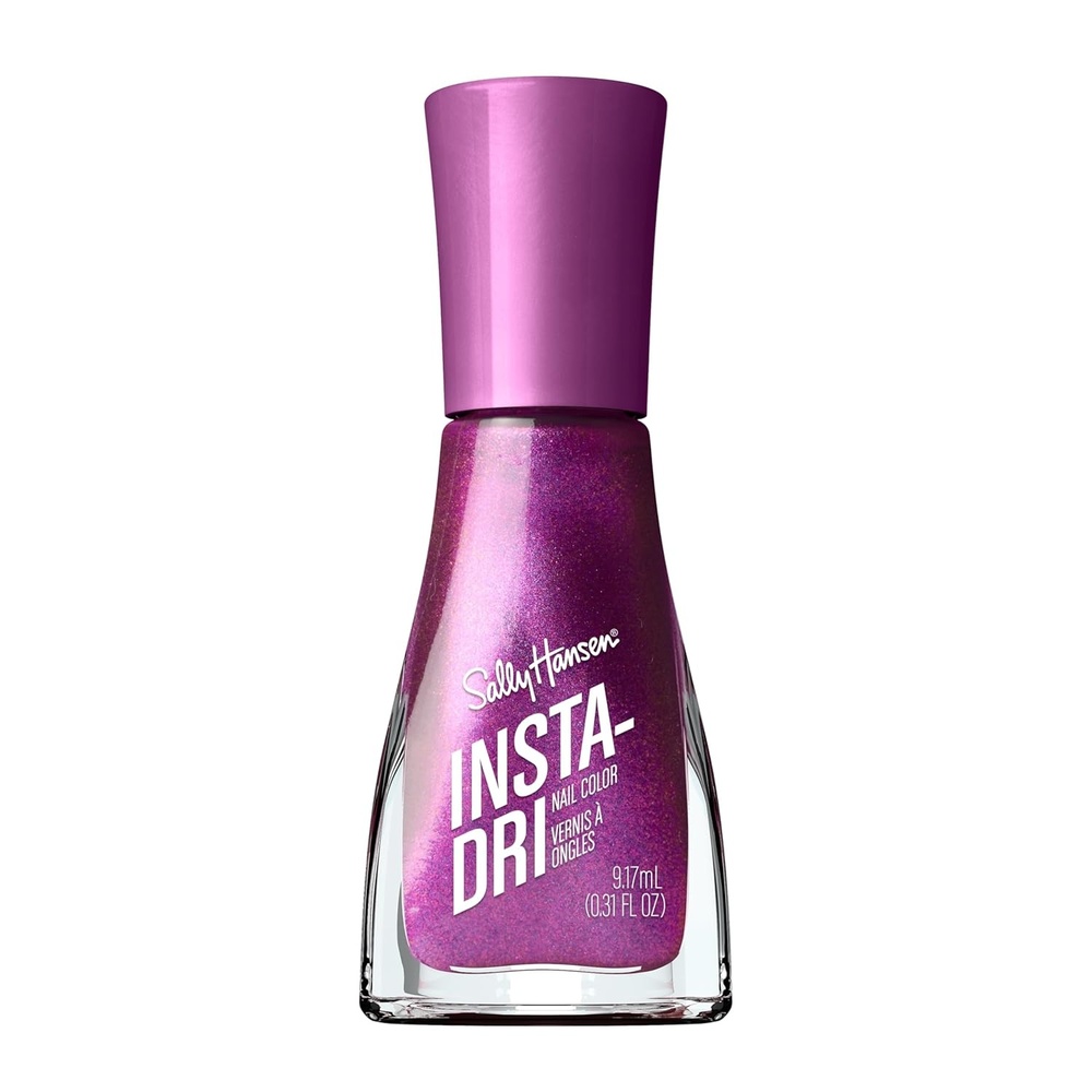 image:imageSally Hansen InstaDri Color Shift Turn The Violet Up Highly Pigmented Quick Dry Nail Polish 3in1 Formula Easy to Apply 032oz66 The Queens Velvet