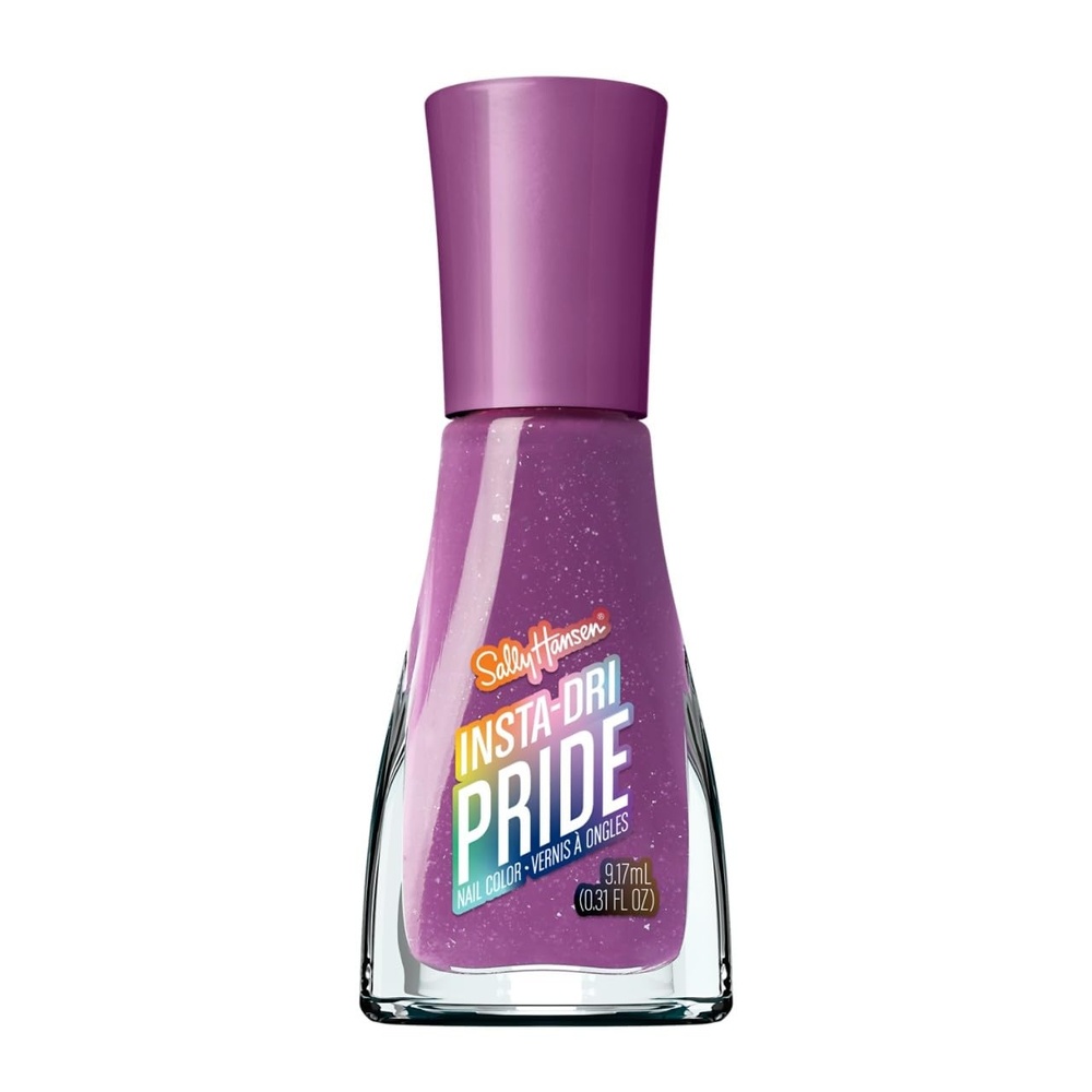 image:imageSally Hansen InstaDri Color Shift Turn The Violet Up Highly Pigmented Quick Dry Nail Polish 3in1 Formula Easy to Apply 032oz774 Power to the Purple