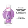 ​Sally Hansen Insta-Dri Color Shift, Turn The Violet Up​, Highly Pigmented, Quick Dry Nail Polish, 3-in-1 Formula, Easy to Apply, 0.32oz(159​ Ube-licious​)