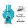​Sally Hansen Insta-Dri Color Shift, Turn The Violet Up​, Highly Pigmented, Quick Dry Nail Polish, 3-in-1 Formula, Easy to Apply, 0.32oz(490 Electric Splash)