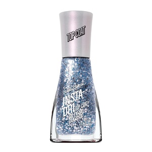 ​Sally Hansen Insta-Dri Color Shift, Catch My Shift​, Highly Pigmented, Quick Dry Nail Polish, 3-in-1 Formula, Easy to Apply, 0.32oz(132 Flash Top Coat)