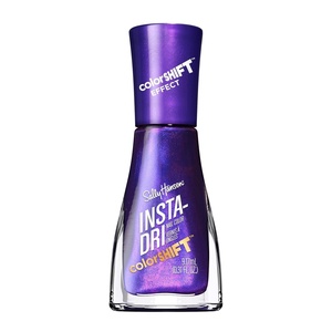 ​Sally Hansen Insta-Dri Color Shift, Turn The Violet Up​, Highly Pigmented, Quick Dry Nail Polish, 3-in-1 Formula, Easy to Apply, 0.32oz(153​ Turn the Violet Up)