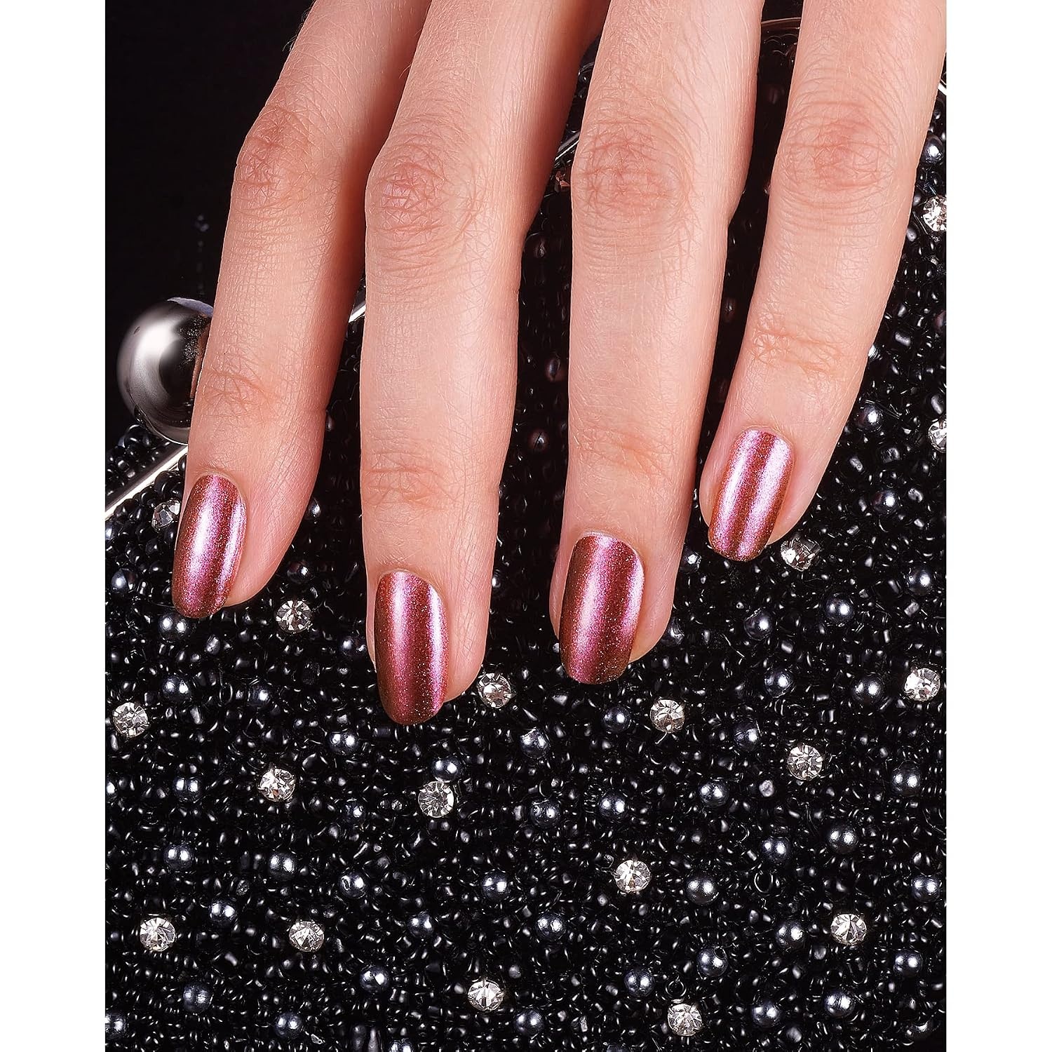 image:imageSally Hansen Miracle Gel Merry and Bright Collection Gingerbread Manicure 05 fl oz05 Fl Oz Pack of 1
