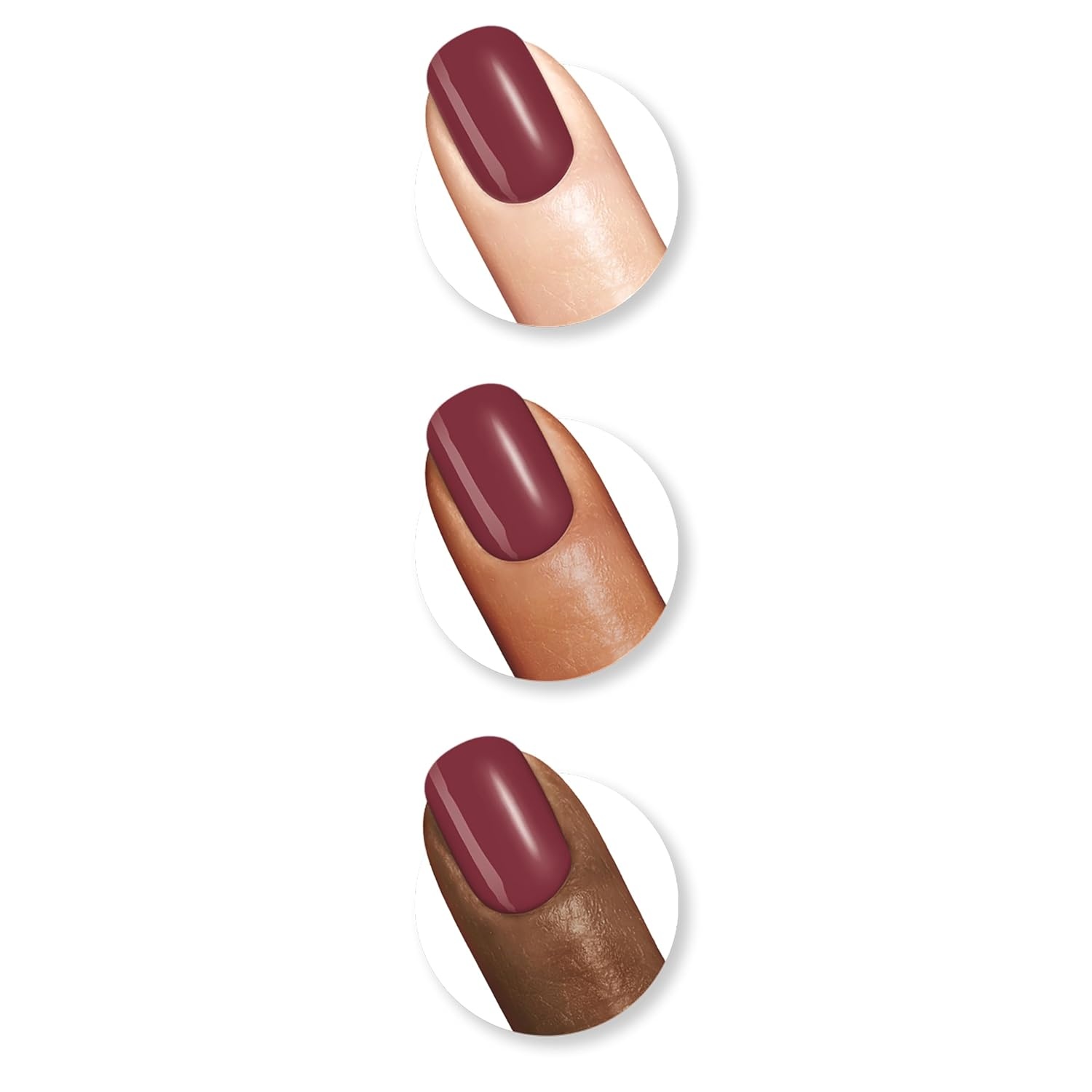 image:imageSally Hansen InstaDri Nail Polish Quick Dry Long Lasting StreakFree Shine Shiny 333 Peachy Breeze Pink Nail Color413 Expresso