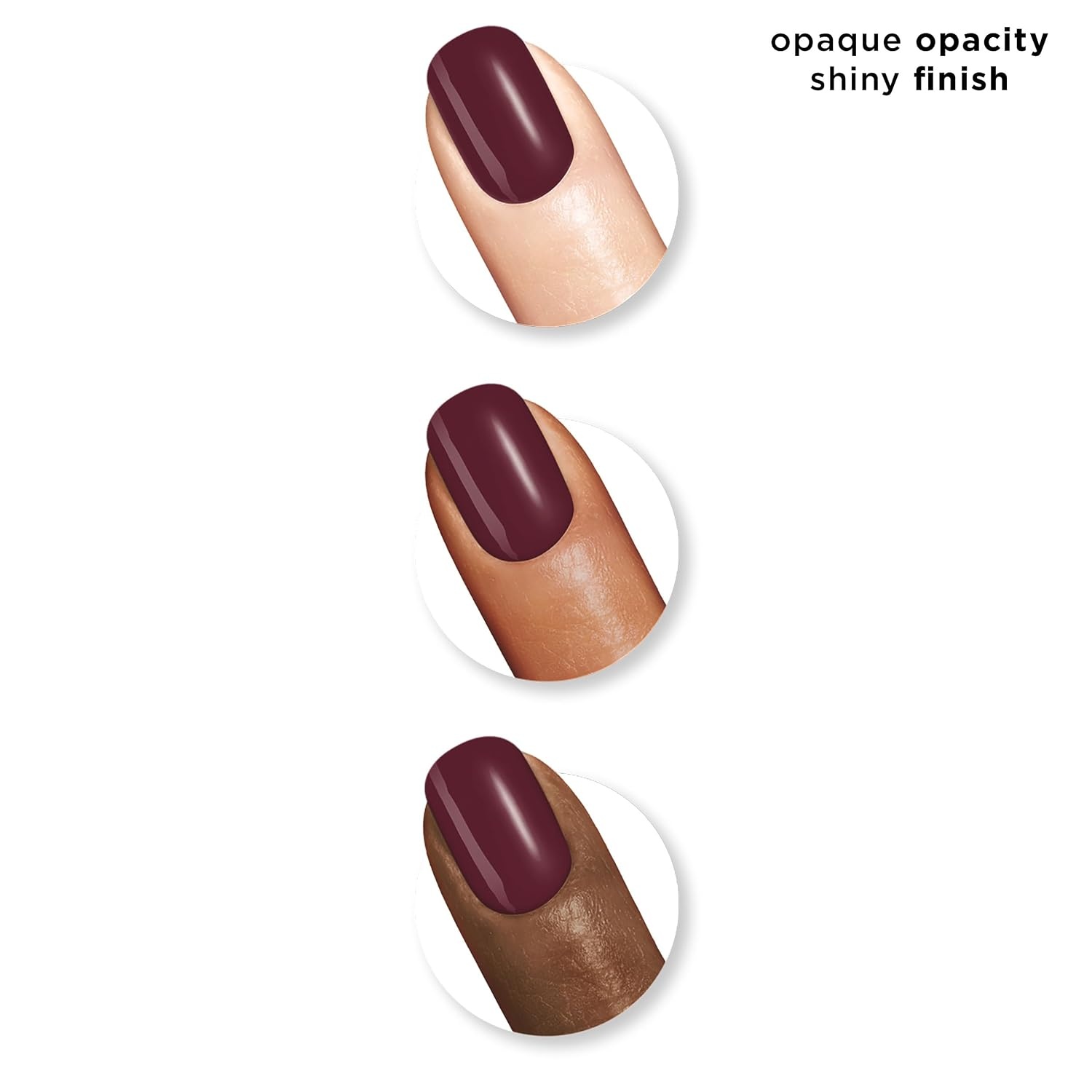 image:imageSally Hansen InstaDri Nail Polish Quick Dry Long Lasting StreakFree Shine Shiny 333 Peachy Breeze Pink Nail Color428 Zip Wine