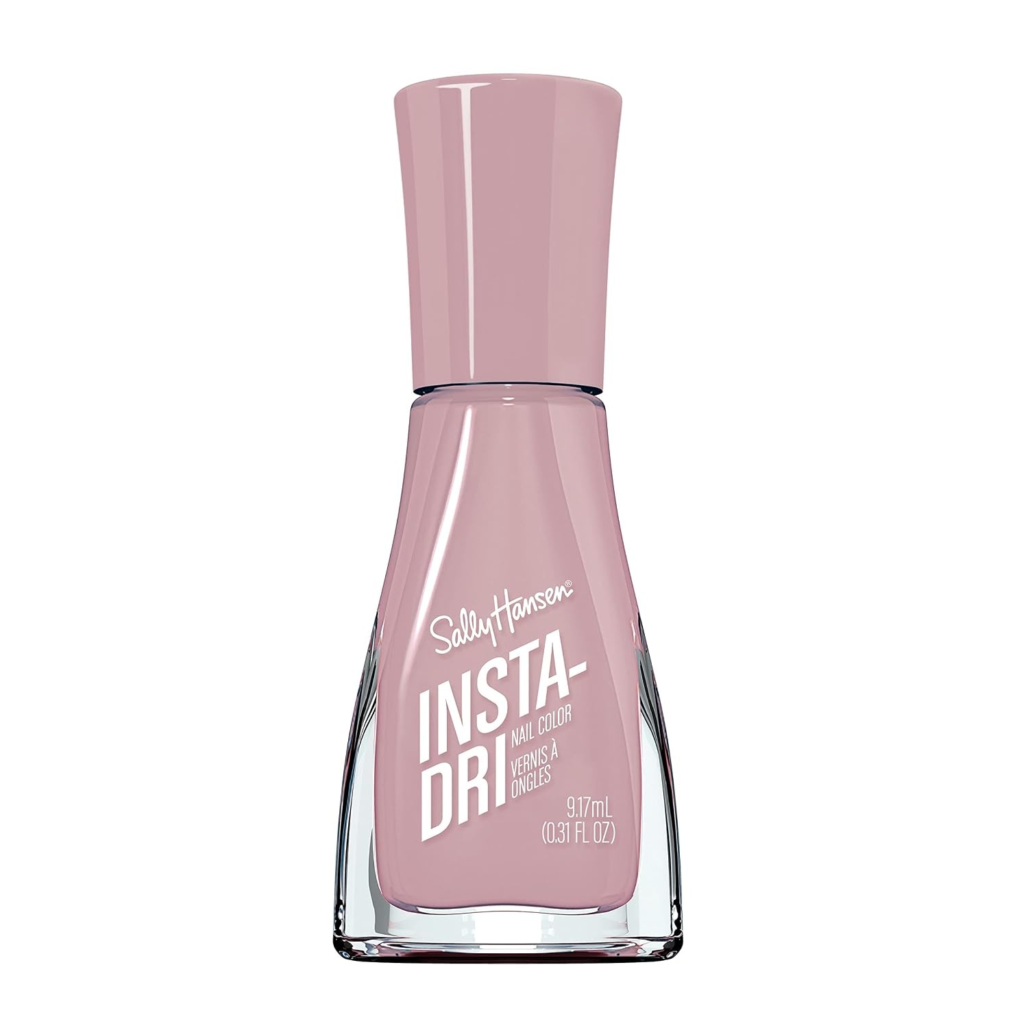 image:imageSally Hansen InstaDri Nail Polish Quick Dry Long Lasting StreakFree Shine Shiny 333 Peachy Breeze Pink Nail Color433 Hurry Plum