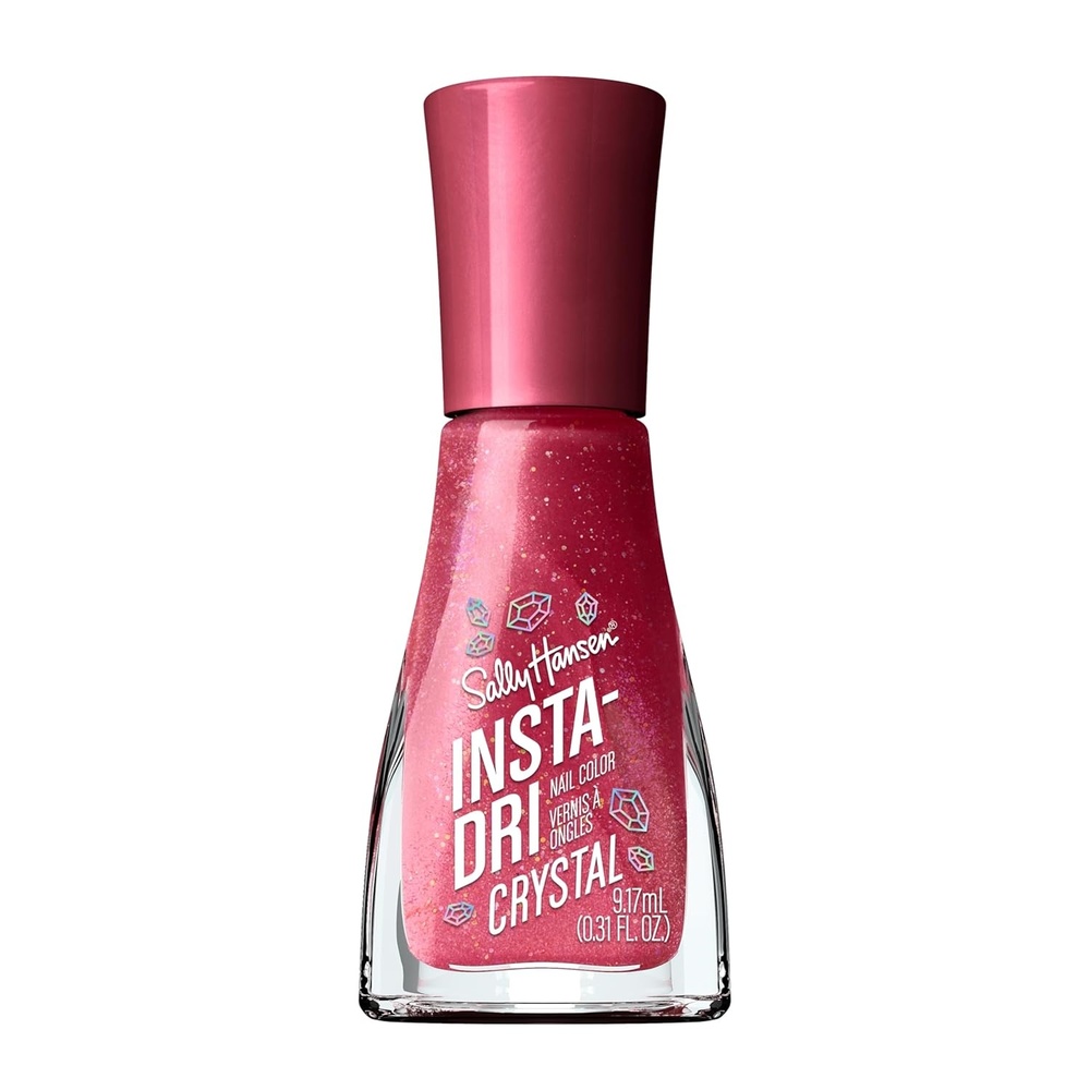 image:imageSally Hansen InstaDri Nail Polish Quick Dry Long Lasting StreakFree Shine Shiny 333 Peachy Breeze Pink Nail Color117 Ruby Reflection