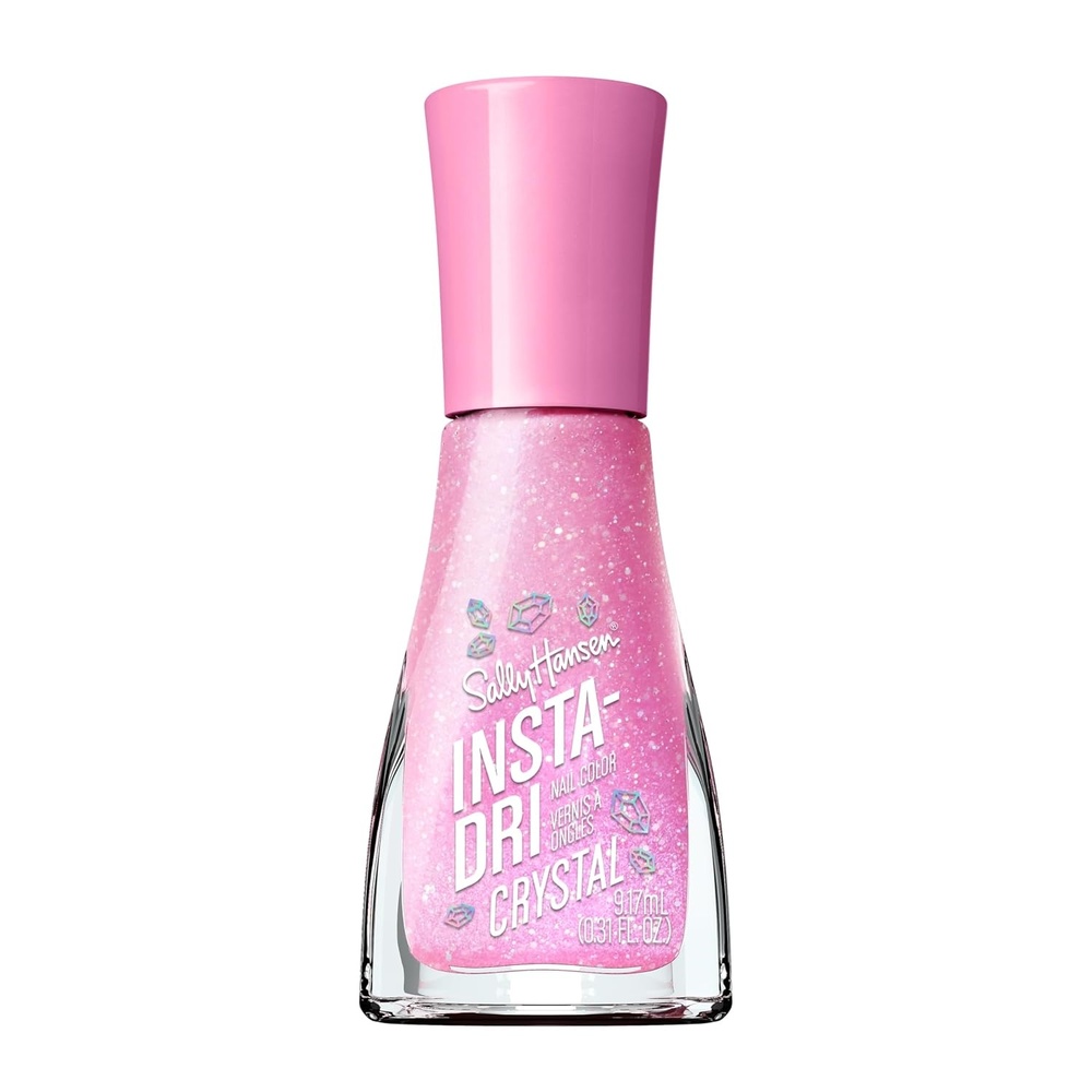 image:imageSally Hansen InstaDri Nail Polish Quick Dry Long Lasting StreakFree Shine Shiny 333 Peachy Breeze Pink Nail Color118 Quartz Queen