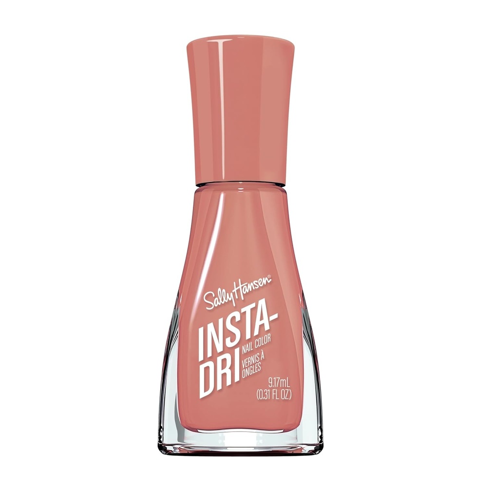 image:imageSally Hansen InstaDri Nail Polish Quick Dry Long Lasting StreakFree Shine Shiny 333 Peachy Breeze Pink Nail Color218 Fast Mauver