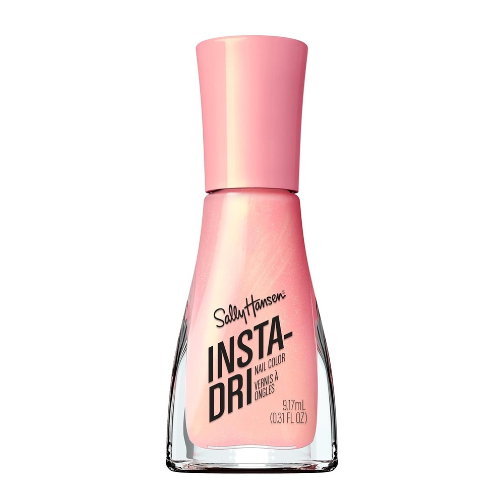 image:imageSally Hansen InstaDri Nail Polish Quick Dry Long Lasting StreakFree Shine Shiny 333 Peachy Breeze Pink Nail Color274 Pink Plush