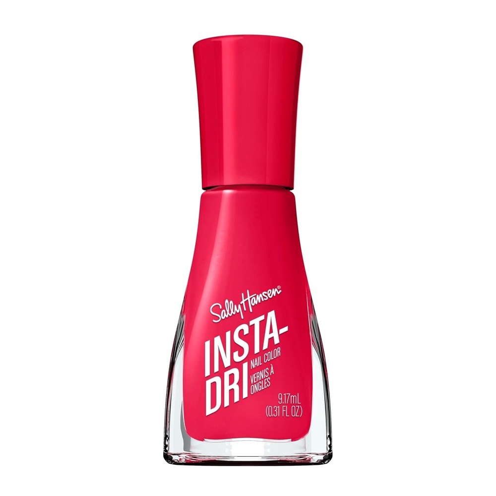 image:imageSally Hansen InstaDri Nail Polish  Quick Dry Long Lasting StreakFree Shine  Shiny  333 Peachy Breeze  Pink Nail Color362 Crimson Crush