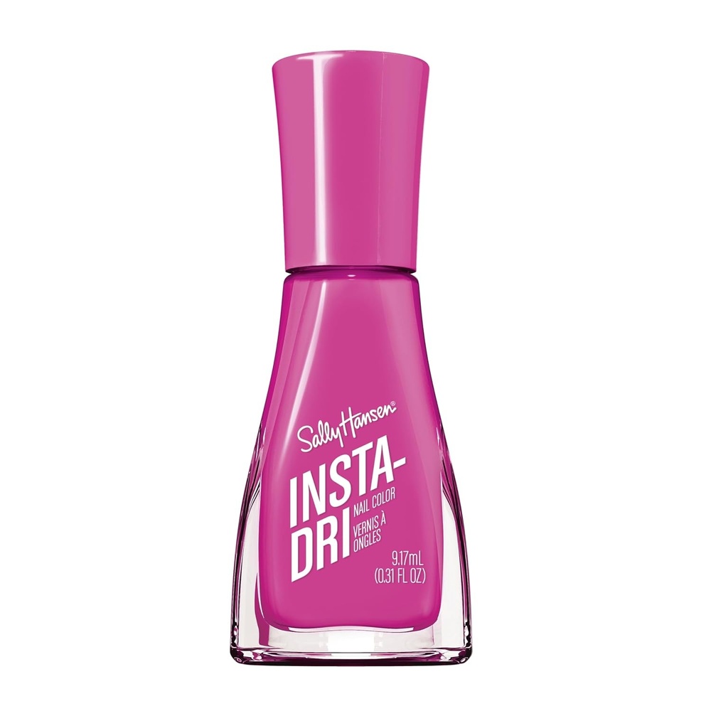 image:imageSally Hansen InstaDri Nail Polish Quick Dry Long Lasting StreakFree Shine Shiny 333 Peachy Breeze Pink Nail Color424 Magenta Pulse