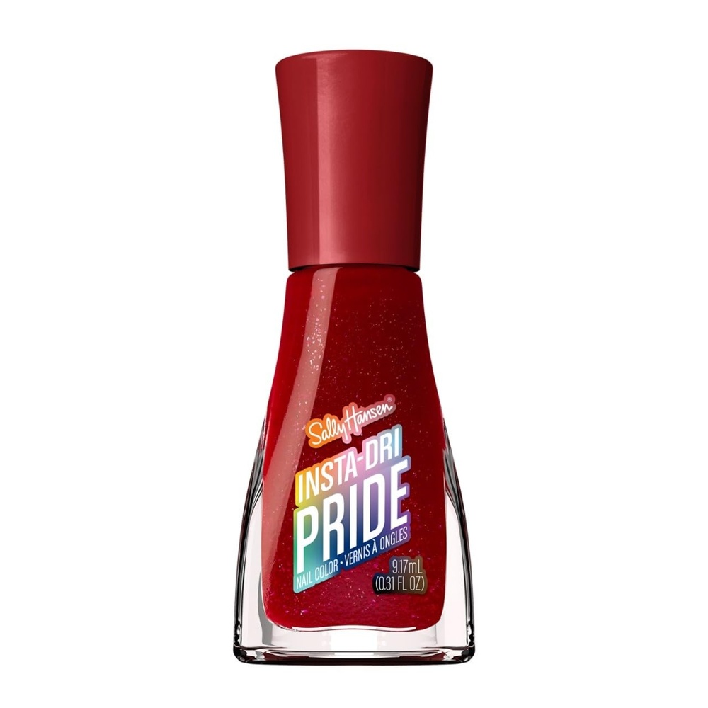 image:imageSally Hansen InstaDri Nail Polish Quick Dry Long Lasting StreakFree Shine Shiny 333 Peachy Breeze Pink Nail Color769 TotALLY Red