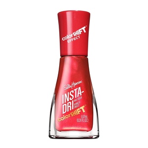 Sally Hansen Insta-Dri Nail Polish | Quick Dry, Long Lasting, Streak-Free Shine | Shiny | 333 Peachy Breeze | Pink Nail Color(152​ Sizzle Me This)