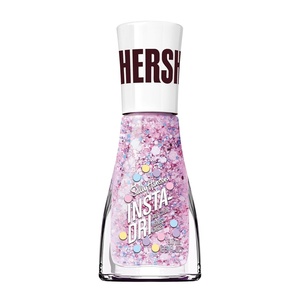 Sally Hansen Insta-Dri Nail Polish | Quick Dry, Long Lasting, Streak-Free Shine | Shiny | 333 Peachy Breeze | Pink Nail Color(777​ Polka Dazzle​)