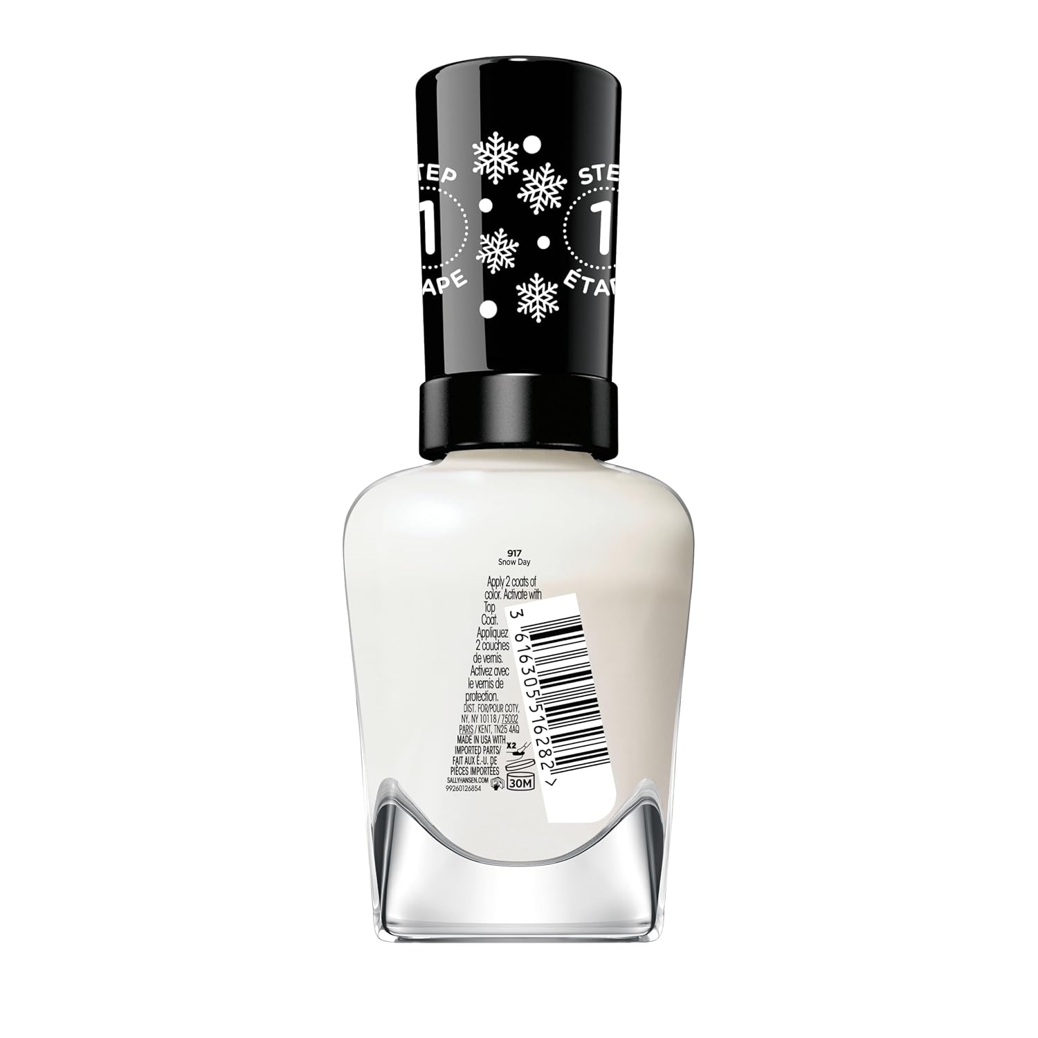 image:imageSally Hansen Miracle Gel Nail Polish Shade Slater Girl 809 05 Fl Oz Pack of 2917 Snow Day