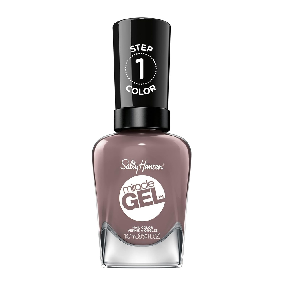 image:imageSally Hansen Miracle Gel Nail Polish Shade Slater Girl 809 05 Fl Oz Pack of 2205 To the Taupe