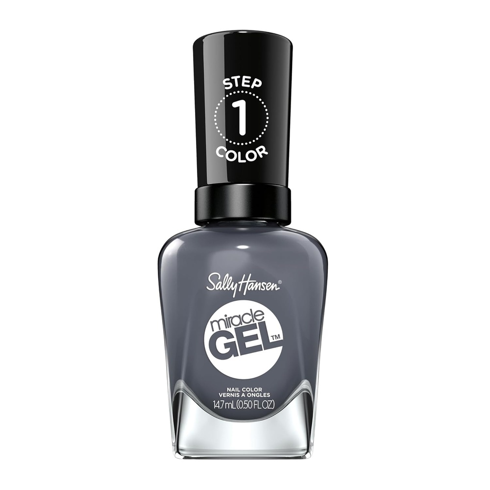 image:imageSally Hansen Miracle Gel Nail Polish Shade Slater Girl 809 05 Fl Oz Pack of 2809 SlateR Girl