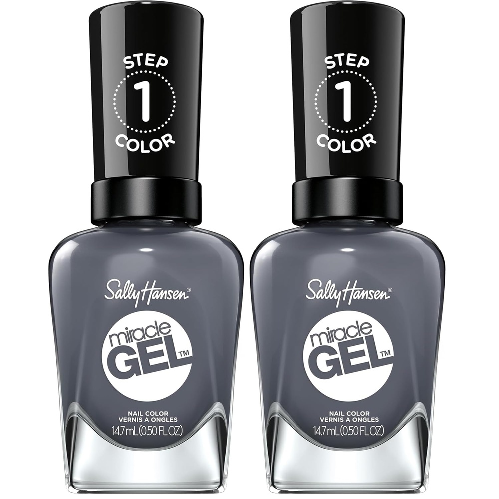 image:imageSally Hansen Miracle Gel Nail Polish Shade Slater Girl 809 05 Fl Oz Pack of 2809285 Slater Girl