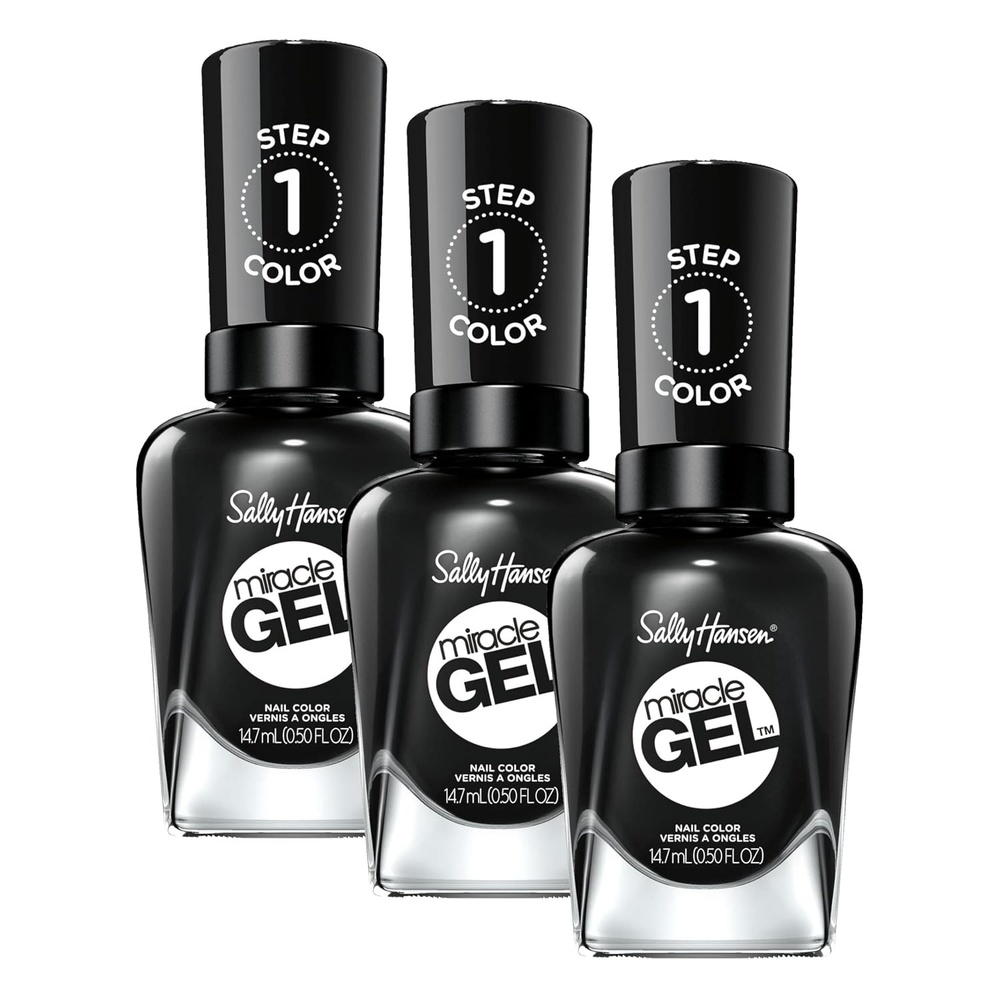 image:imageSally Hansen Miracle Gel Nail Polish Shade Slater Girl 809 05 Fl Oz Pack of 2849 nix pected