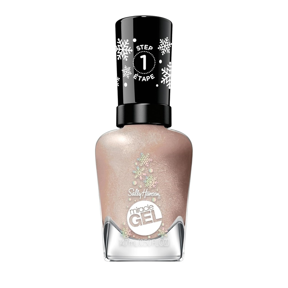 image:imageSally Hansen Miracle Gel Nail Polish Shade Slater Girl 809 05 Fl Oz Pack of 2921 Tinsel Time for Two