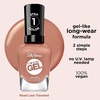 Sally Hansen Miracle Gel Nail Polish, Shade Slate-r Girl #809, 0.5 Fl Oz (Pack of 2)(190 Road Less Traveled)