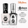 Sally Hansen Miracle Gel Nail Polish, Shade Slate-r Girl #809, 0.5 Fl Oz (Pack of 2)(230 Ski Bunny)