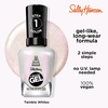 Sally Hansen Miracle Gel Nail Polish, Shade Slate-r Girl #809, 0.5 Fl Oz (Pack of 2)(785 Twinkle Whites)