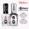 Sally Hansen Miracle Gel Nail Polish, Shade Slate-r Girl #809, 0.5 Fl Oz (Pack of 2)(785 Twinkle Whites)