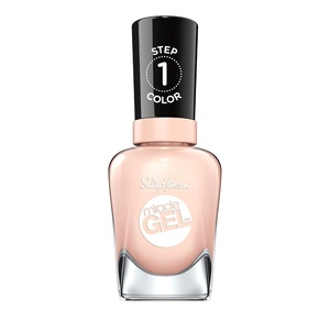 Sally Hansen Miracle Gel Nail Polish, Shade Slate-r Girl #809, 0.5 Fl Oz (Pack of 2)(187 Sheer Happiness)
