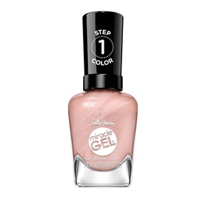 Sally Hansen Miracle Gel Nail Polish, Shade Slate-r Girl #809, 0.5 Fl Oz (Pack of 2)(239 Show Stop-pearl)